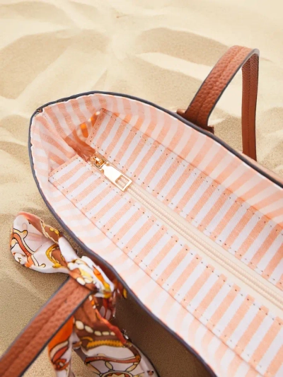 Royalfashion Große Strohtasche für Damen im Sommer