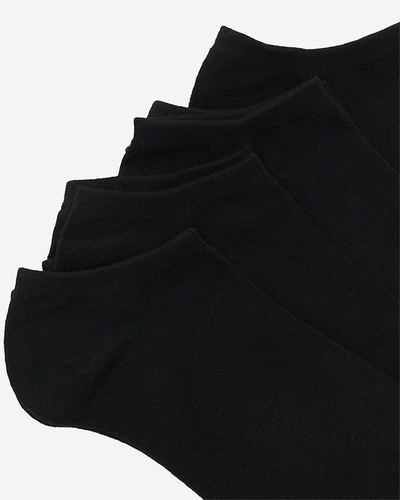 5er-Pack Schwarze Damensocken - Unterwäsche