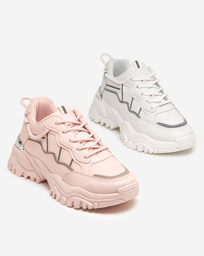 OUTLET Weiße Sportschuhe für Damen Jenirso Sneaker - Schuhe