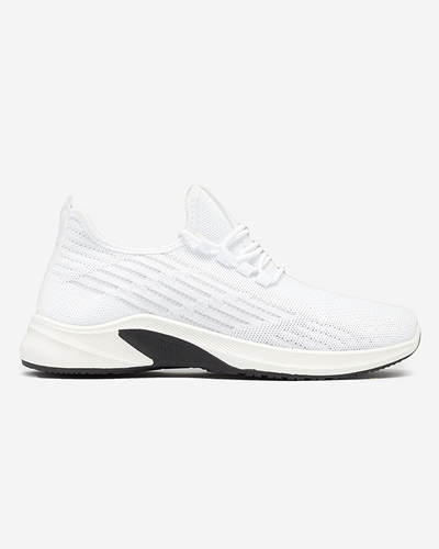 Weiße Schnürschuhe für Herren Nertic - Schuhe