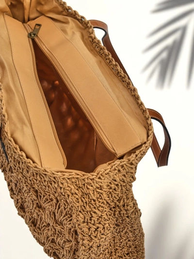 Royalfashion Große Strohtasche für Damen Coco Breeze