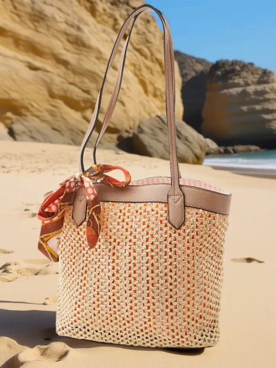 Royalfashion Große Strohtasche für Damen im Sommer