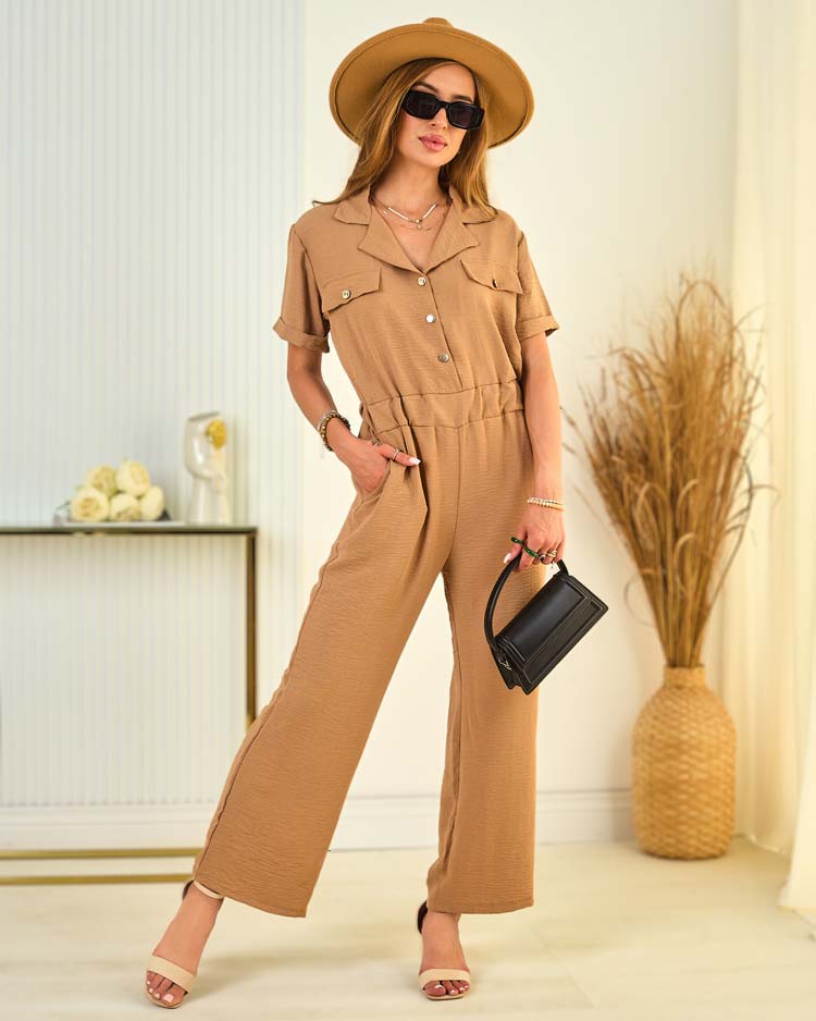 Royalfashion Langer Damen-Jumpsuit