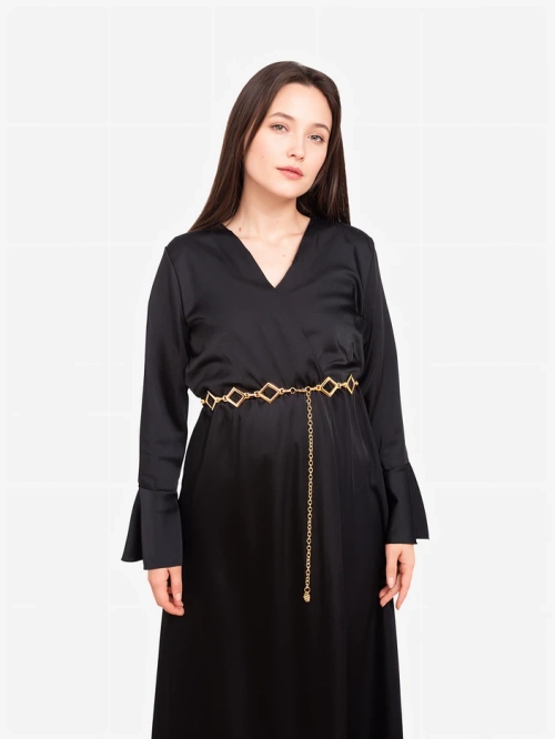 Royalfashion Жіночий декоративний металевий пояс