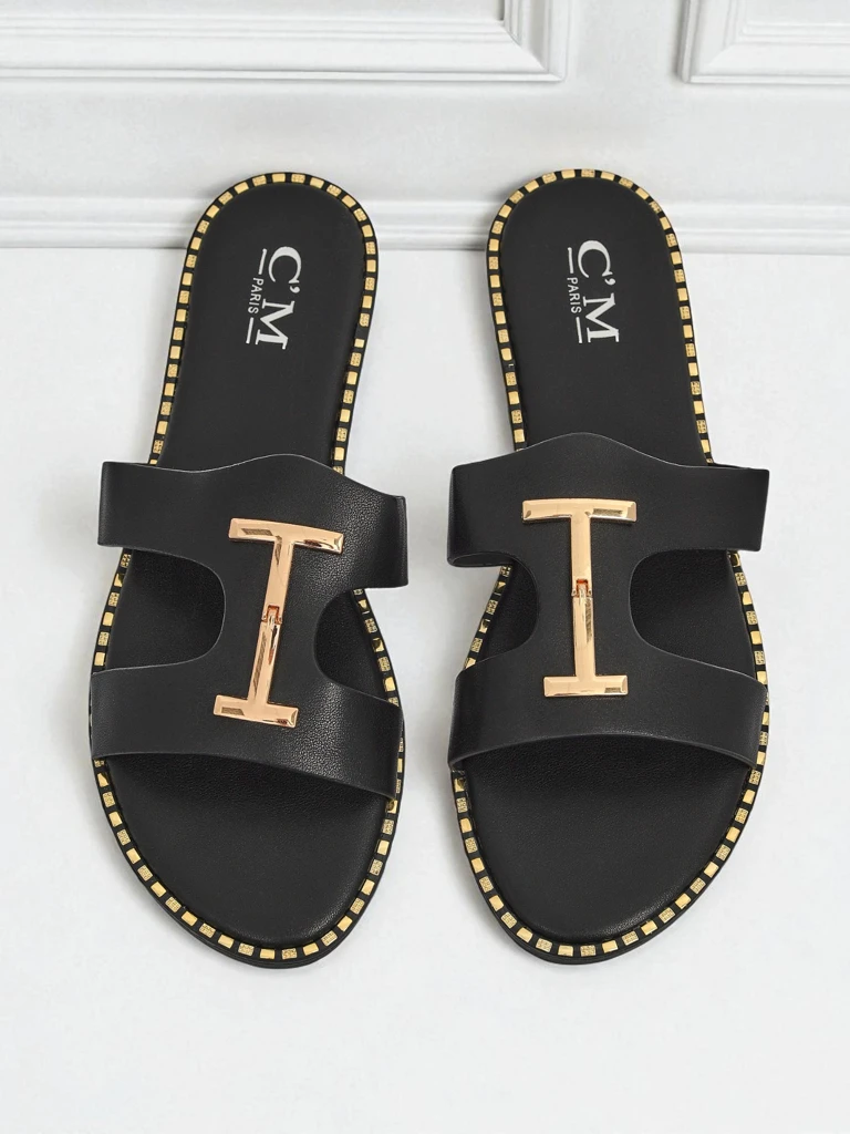 Royalfashion Damen-Sandalen flach Maya Louise