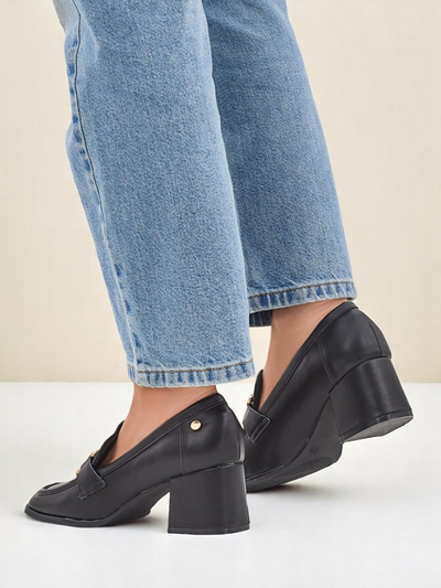 Royalfashion Damen-Loafer mit niedrigem Absatz Kamelia