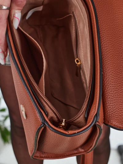 Damenhandtasche aus Öko-Leder Sofia Schwarz