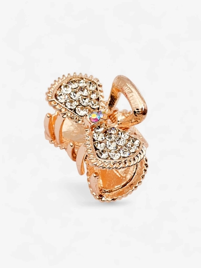 Royalfashion Haarklammer mit Strasssteinen Glitzer Twirl
