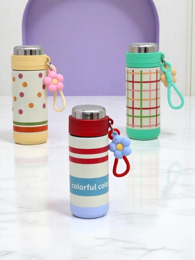 Royalfashion Thermobecher Thermos mit Etikett Keep Young