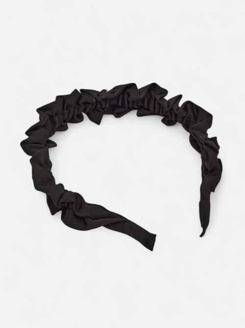 Royalfashion Пов'язка для волосся зі збиранням і перлинками