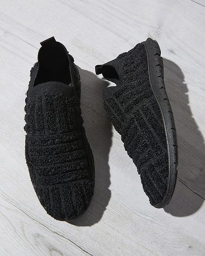 Schwarzer Slipper für Damen Sportschuhe Sneakers Kerliv- Footwear