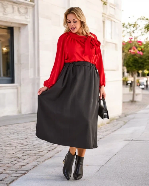 Жіноча міді-спідниця від Royalfashion