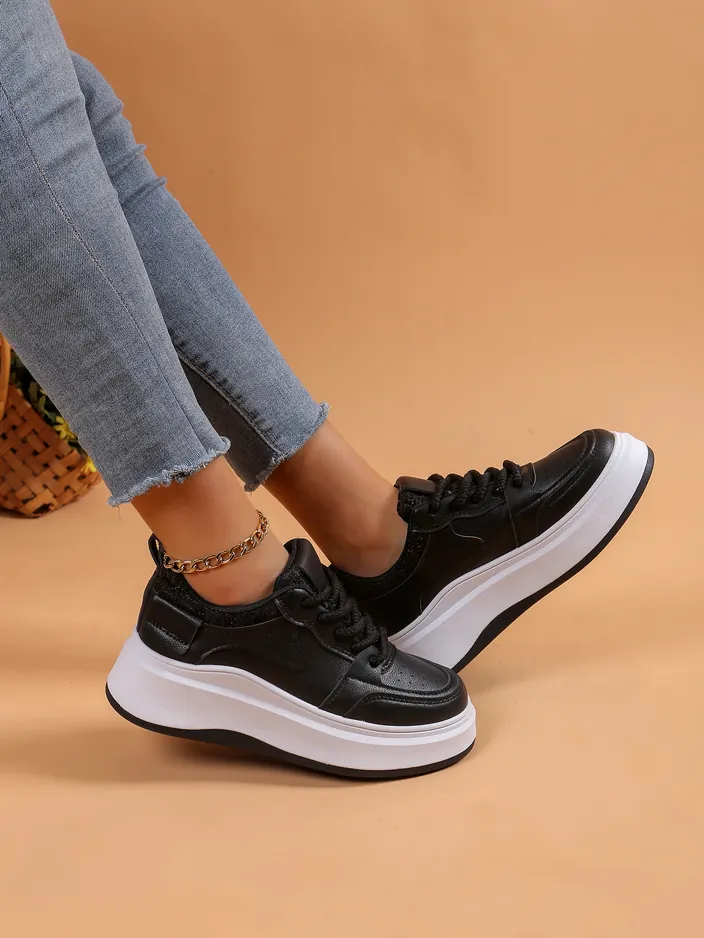 Royalfashion Damen Plattform Sportsneakers Lincidi