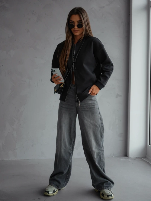 Royalfashion Zip-up bomber jacket