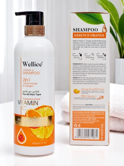 2-in-1 Shampoo mit Vitamin C und Kollagen