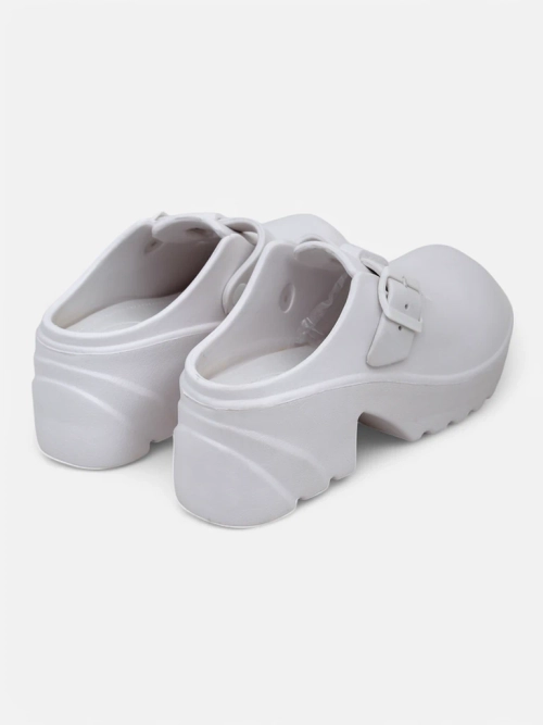 Royalfashion Жіночі гумові босоніжки на підборах Voxones