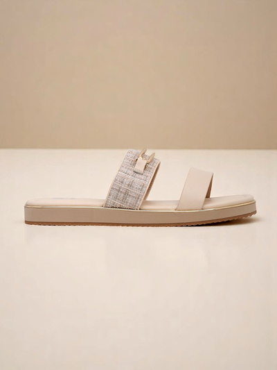 Royalfashion Damen-Pantoletten mit flacher Sohle Mamma