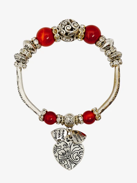 Damenarmband mit Herzen Heart Glitz