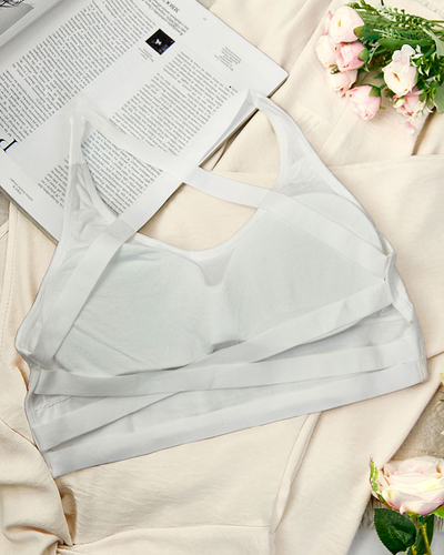 Royalfashion Damen Sport-BH mit Zirkonen
