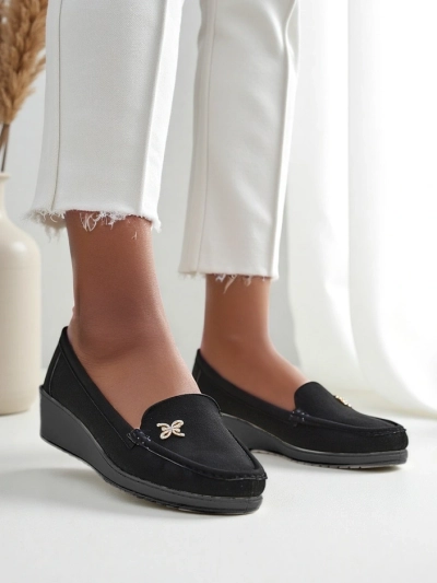 Royalfashion Жіночі мокасини на низькому каблуку Lomman