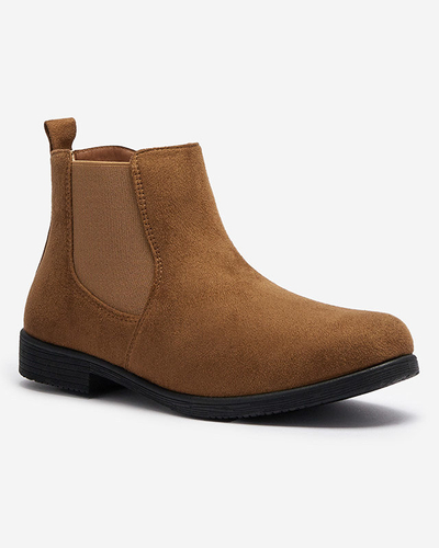 OUTLET Camel Damenstiefel a'la sztyblettes aus Öko-Wildleder Ludoppio- Footwear