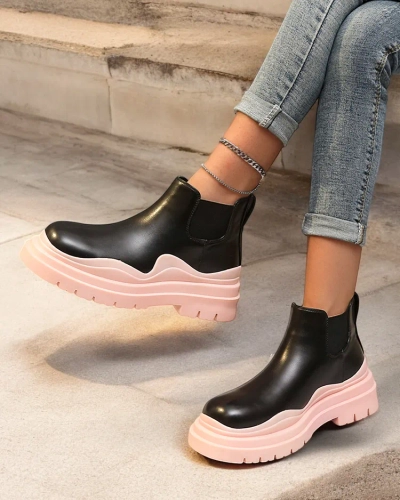 Royalfashion Damen Schlupfstiefel Derri