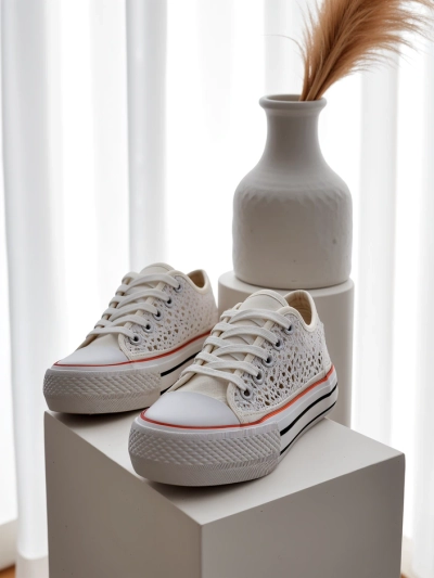 Royalfashion Damen Perforierte Sneaker Nizzet