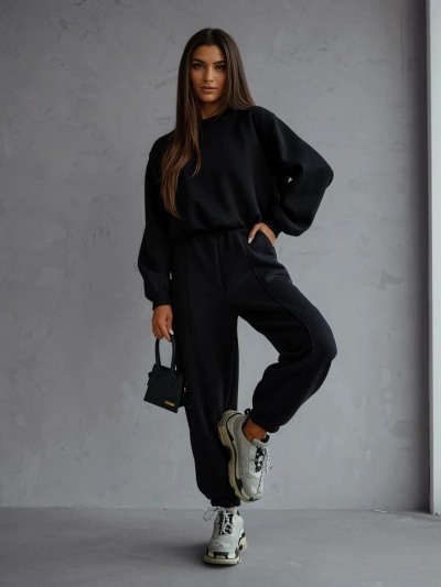 Royalfashion Damen Baumwolltrainingsanzug Set
