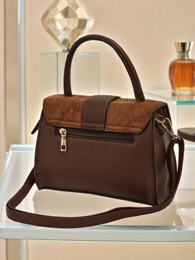 Kleine Damenhandtasche aus Öko-Leder Zyora