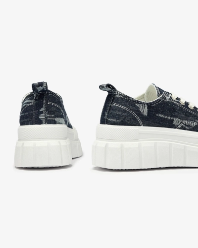 Marineblaue Elysium Sneakers