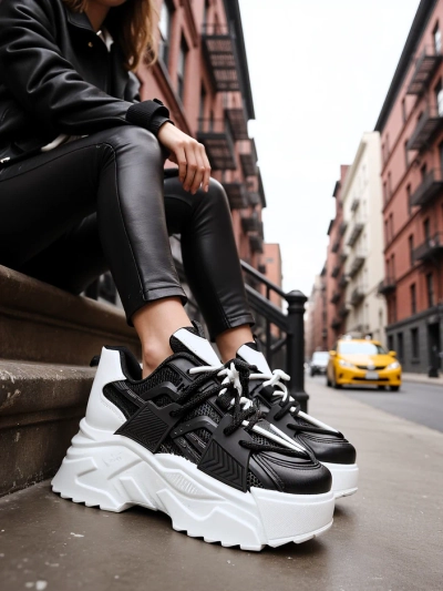 Royalfashion Damen Sport Sneakers Miefo