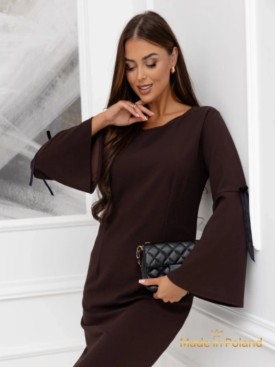 Mini-Damenkleid Anielle mit weiten Ärmeln