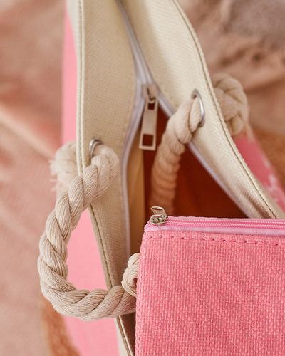 Royalfashion Stofftasche mit Urlaubsmuster für die Schulter
