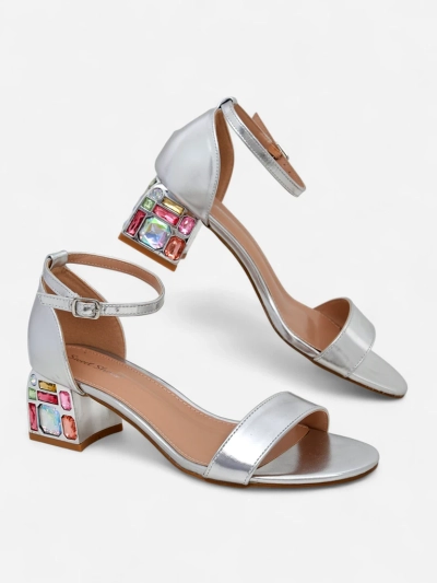 Royalfashion Жіночі сандалі з декоративними підборами Ballou