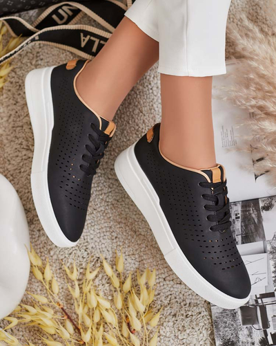 Royalfashion Durchbrochene Damen Sportschuhe Deromias