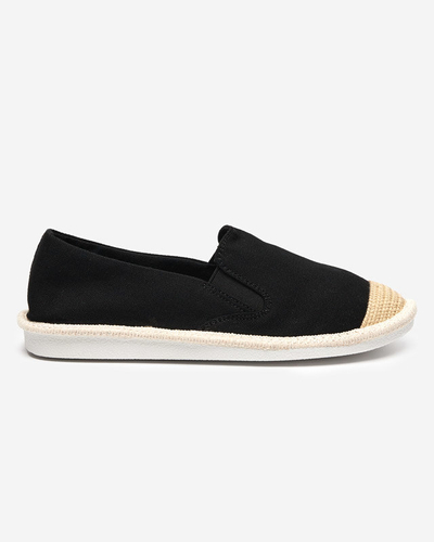 Schwarze Damen-Espadrilles Joll- Footwear