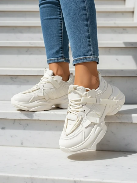 Royalfashion Damen Plattform Sportsneaker Rensis