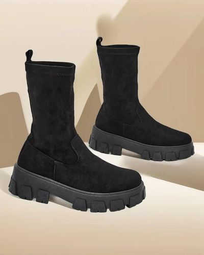 Жіночі туфлі на товстій підошві Royalfashion Firo