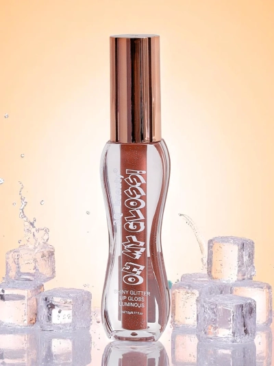 Glitzer-Lipgloss in der Farbe Soft Blush