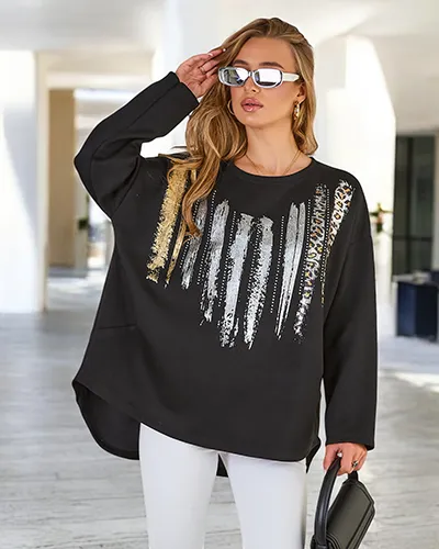 Royalfashion Damenbluse mit Druck