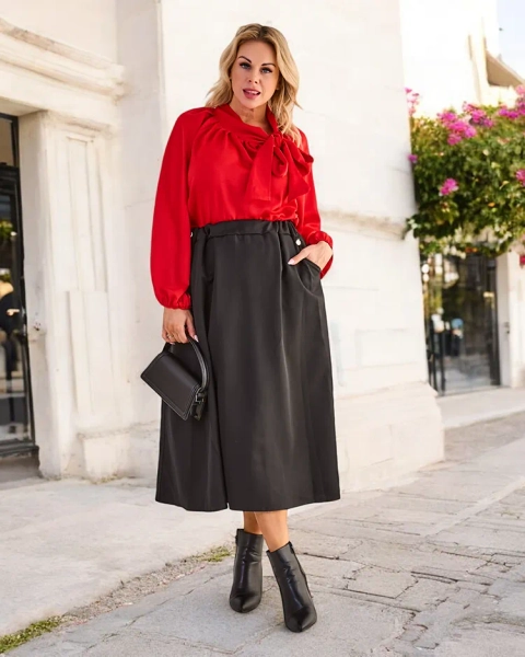 Royalfashion Damen Midi-Rock