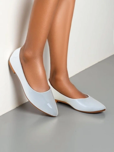 Royalfashion Damen Lackballerinas Aramiese