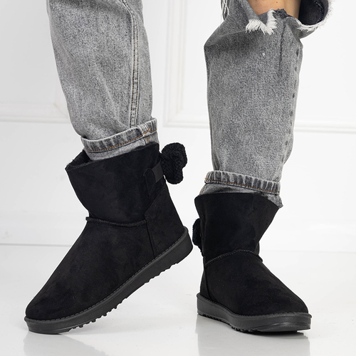 Чорні жіночі чоботи Giorii