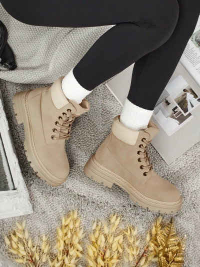 Damen Trapper Stiefeletten Avienne