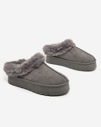 Royalfashion Damen Kurzstiefel a'la Schneestiefel Kapfiee