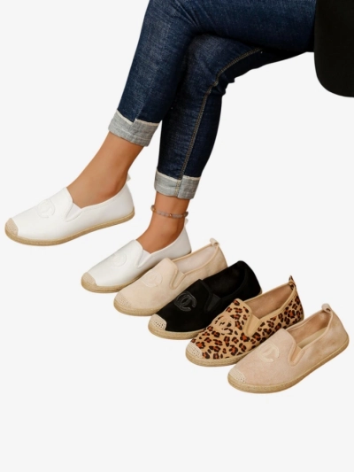 Royalfashion Damen Eco-Suede Espadrilles Aroll