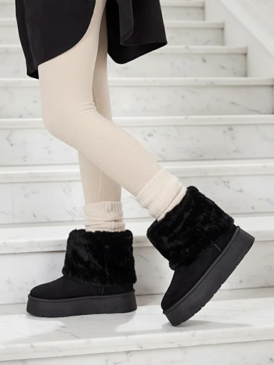 Royalfashion Stiefel a'la Schneestiefel für Frauen Renutis