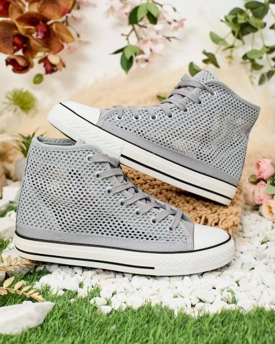 Royalfashion Damen Nizzef durchbrochene Sneakers
