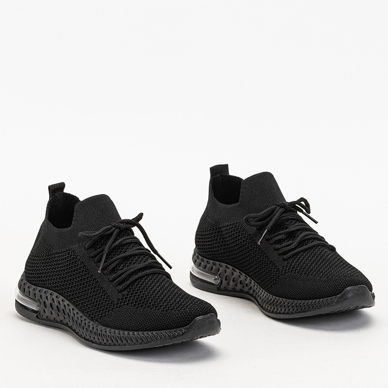 Polermo schwarze Damen Sportschuhe - Schuhe