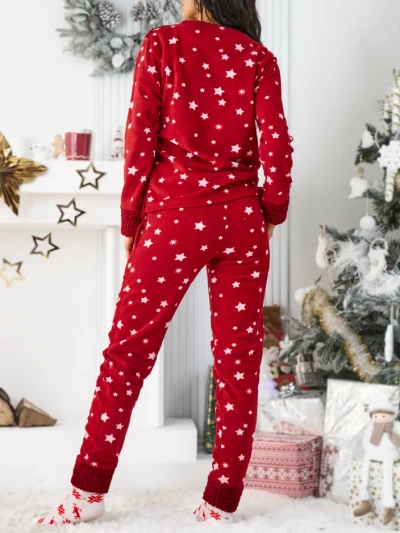 Royalfashion Damenpyjamas mit Sternen